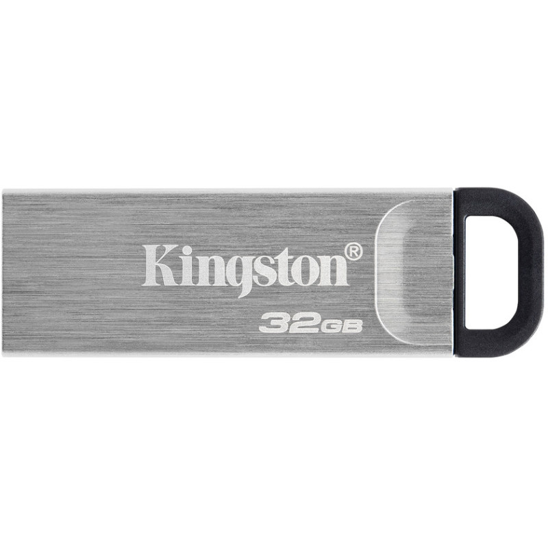 Флеш-накопичувач USB3.2 32GB Kingston DataTraveler Kyson Silver/Black (DTKN/32GB)