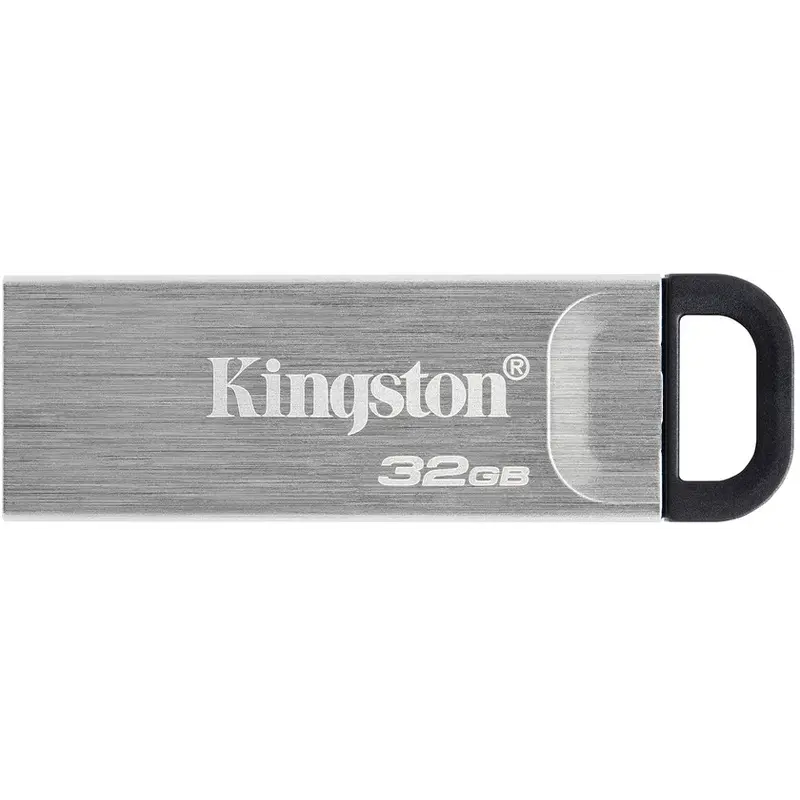 Флеш-накопичувач USB3.2 32GB Kingston DataTraveler Kyson Silver/Black (DTKN/32GB)