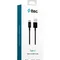 Кабель Ttec USB - USB Type-C (M/M), 1.2 м, Black (2DK12S)