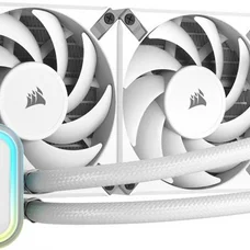 Система водяного охолодження Corsair iCUE H100i RGB Elite Liquid CPU Cooler White (CW-9060078-WW)