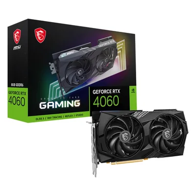 Відеокарта GF RTX 4060 8GB GDDR6 Gaming MSI (GeForce RTX 4060 GAMING 8G)