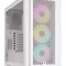 Корпус Corsair iCUE 4000D RGB AirFlow Tempered Glass White (CC-9011241-WW) без БЖ