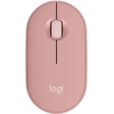 Мишка бездротова Logitech Pebble Mouse 2 M350s Rose (910-007014)