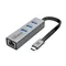 Концентратор USB Promate GigaHub USB-C Grey (gigahub-c.grey)