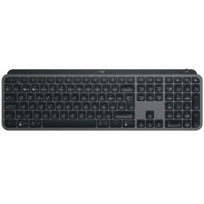 Клавiатура бездротова Logitech MX Keys S Graphite (920-011593)