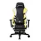 Крісло для геймерів 1stPlayer Duke Black-White-Yellow