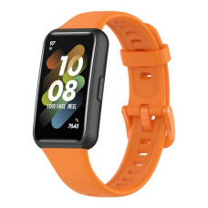 Силіконовий ремінець BeCover для Huawei Band 7/Honor Band 7 Orange (709470)