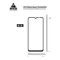 Захисне скло Armorstandart Pro для Oppo A38 Black (ARM71040)