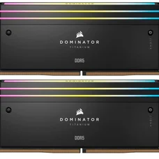 Модуль пам`ятi DDR5 2x16GB/6000 Corsair Dominator Titanium RGB Black (CMP32GX5M2B6000C30)
