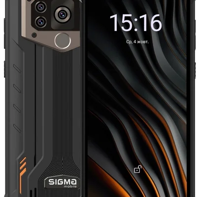 Смартфон Sigma mobile X-treme PQ55 Dual Sim Black/Orange