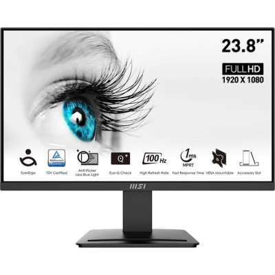 Монітор MSI 23.8" Pro MP2412 VA Black