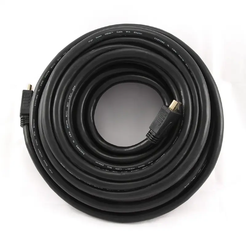 Кабель Cablexpert HDMI - HDMI V 2.0 (M/M), 15 м, чорний (CC-HDMI4-15M) пакет Кабель Cablexpert HDMI - HDMI V 2.0 (M/M), 15 м, чорний (CC-HDMI4-15M) пакет