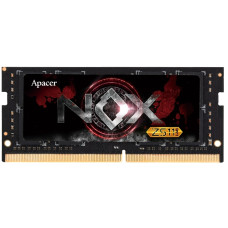 Модуль пам`ятi SO-DIMM 8GB/3200 DDR4 Apacer NOX Black (A4S08G32CLYBDAA-1)