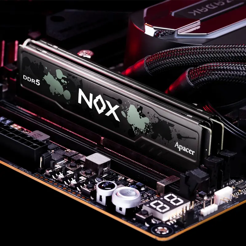 Модуль пам`ятi DDR5 2x16GB/5200 Apacer NOX (AH5U32G52C522MBAA-2) Модуль пам`ятi DDR5 2x16GB/5200 Apacer NOX (AH5U32G52C522MBAA-2)