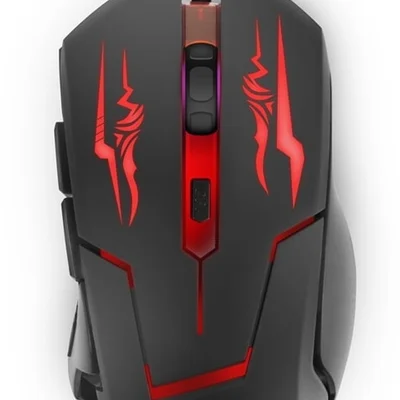 Миша REAL-EL RM-520 Gaming Black (EL123200020)