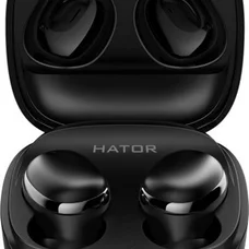 Bluetooth-гарнiтура Hator Hyреrpunk Truedots HD Black (HTA-411)
