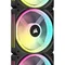 Вентилятор Corsair iCUE Link QX120 RGB PWM PC Fans Starter Kit with iCUE Link System Hub (CO-9051002-WW)