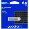 Флеш-накопичувач USB2.0 64GB GOODRAM UUN2 (Unity) Silver (UUN2-0640S0R11)