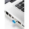 Флеш-накопичувач USB 64GB Apacer AH111 Silver/Blue (AP64GAH111U-1)