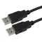 Кабель Cablexpert USB - USB V 2.0 (M/M), 1.8 м, чорний (CCP-USB2-AMAM-6) Кабель Cablexpert USB - USB V 2.0 (M/M), 1.8 м, чорний (CCP-USB2-AMAM-6)