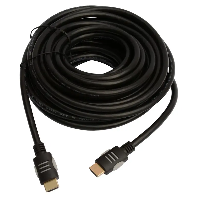 Кабель Tecro HDMI - HDMI V 1.4 (M/M), 20 м, Black (HD 20-00) Кабель Tecro HDMI - HDMI V 1.4 (M/M), 20 м, Black (HD 20-00)