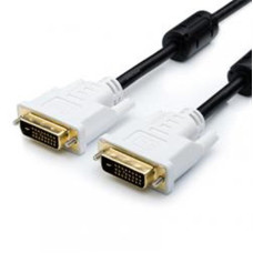 Кабель Atcom DVI - DVI (MM), 1.8 м, чорно-білий (8057)