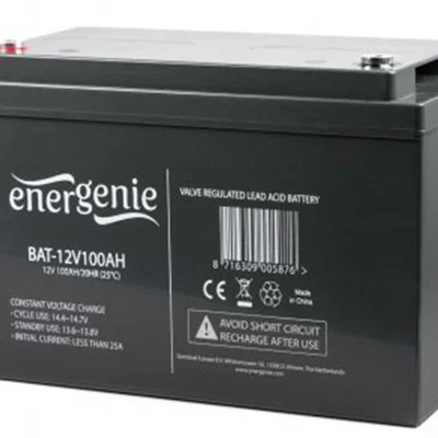 Акумуляторна батарея EnerGenie 12В 100AH (BAT-12V100AH) AGM