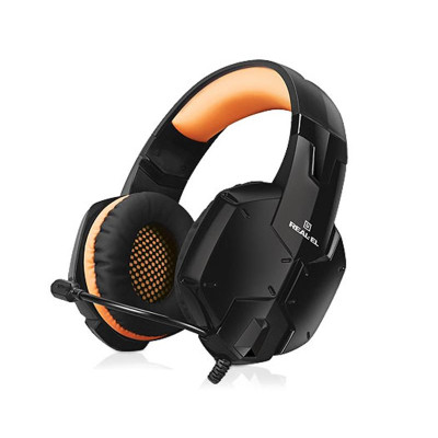 Гарнітура REAL-EL GDX-7700 Black/Orange