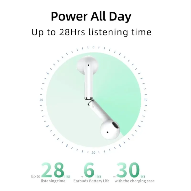 Bluetooth-гарнітура QCY AilyBuds Lite White_ Bluetooth-гарнітура QCY AilyBuds Lite White_