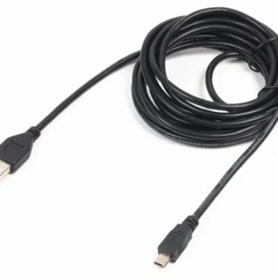 Кабель Cablexpert USB - mini-USB V 2.0 (M/M), 3 м, чорний (CCP-USB2-AM5P-10)