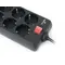 Фільтр живлення REAL-EL RS-8 Protect 1.8m Black