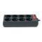 Фільтр живлення REAL-EL RS-8 Protect 1.8m Black