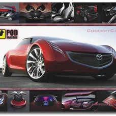 Килимок для миші Podmyshku Mazda