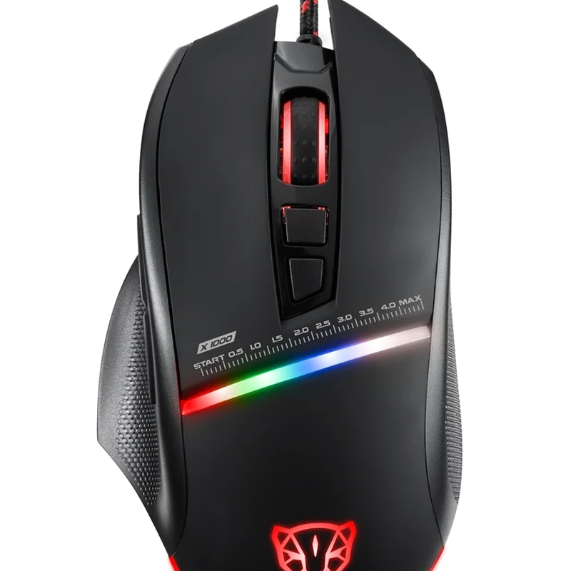 Миша Motospeed V10 Black (mtv10)