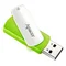 Флеш-накопичувач USB 64GB Apacer AH335 White/Green (AP64GAH335G-1)