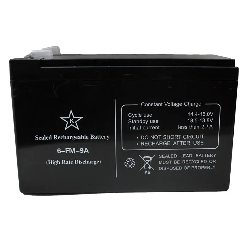 Акумуляторна батарея KSTAR 12V 9AH (6-FM-9A) AGM