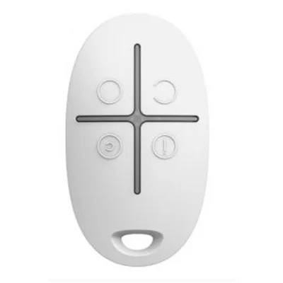 Брелок з тривожною кнопкою Ajax SpaceControl (white) 6267.04.WH1