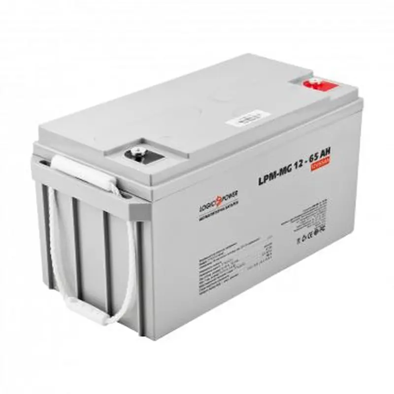Акумуляторна батарея LogicPower 12V 65AH (LPM-MG 12 - 65 AH) AGM мультигель Акумуляторна батарея LogicPower 12V 65AH (LPM-MG 12 - 65 AH) AGM мультигель