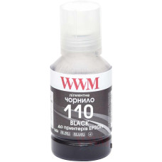 Чорнило WWM Epson M1100/M1120 (Black Pigment) (E110BP) 140г