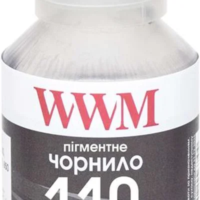 Чорнило WWM Epson M1100/M1120 (Black Pigment) (E110BP) 140г
