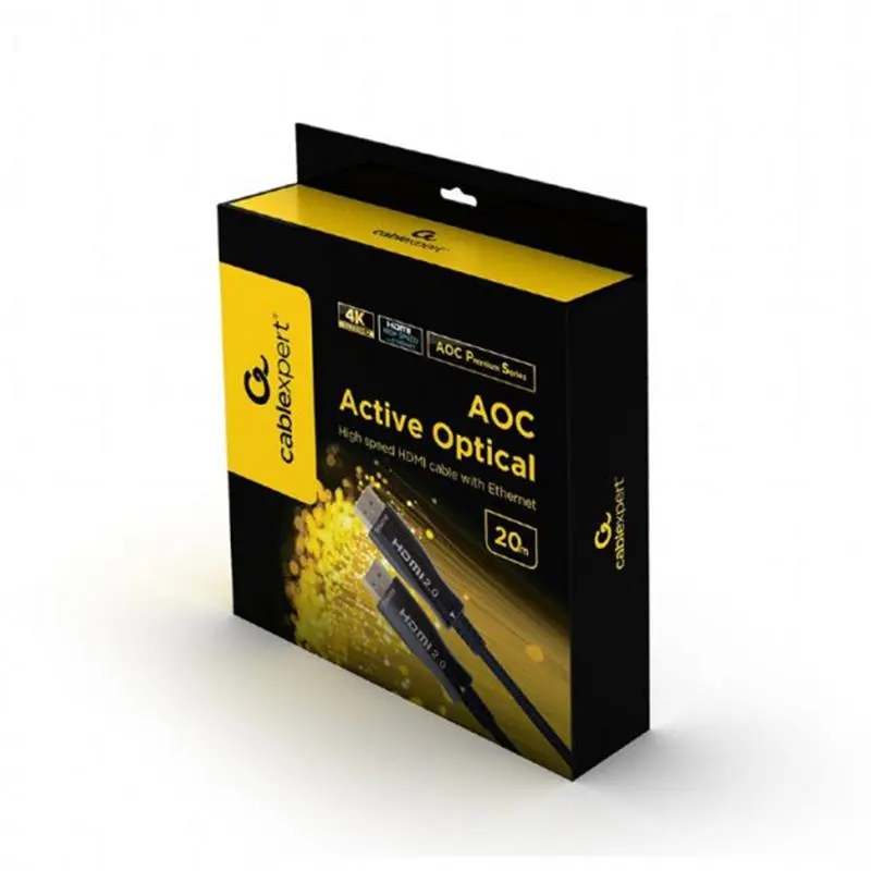 Кабель Cablexpert (CCBP-HDMI-AOC-20M) HDMI-HDMI Кабель Cablexpert (CCBP-HDMI-AOC-20M) HDMI-HDMI