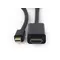 Кабель Cablexpert mini Displayport - HDMI V 1.2 (М/М), 1.8 м, чорний (CC-mDP-HDMI-6) пакет Кабель Cablexpert mini Displayport - HDMI V 1.2 (М/М), 1.8 м, чорний (CC-mDP-HDMI-6) пакет