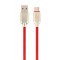 Кабель Cablexpert USB - USB Type-C V 2.0 (M/M), 2.1 А, преміум, 1 м, червоний (CC-USB2R-AMCM-1M-R)