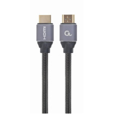 Кабель Cablexpert HDMI - HDMI V 2.0 (M/M), 2 м, чорний/сірий (CCBP-HDMI-2M) коробка