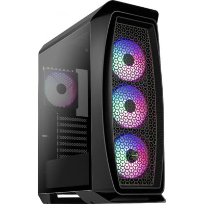 Корпус AeroCool Aero One Frost-G-BK-v1 (ACCM-PB17043.11) Black без БЖ