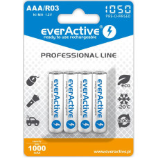 Акумулятор everActive AAA/HR03 Ni-MH 1050mAh BL 4шт