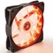 Вентилятор Frime Iris LED Fan 15LED Orange (FLF-HB120O15)