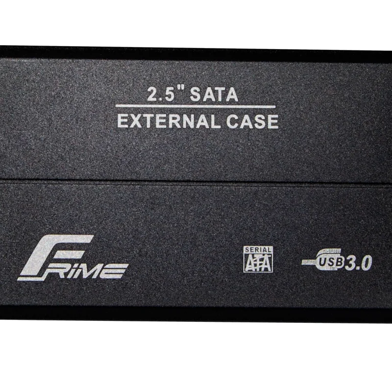 Зовнішня кишеня Frime SATA HDD/SSD 2.5", USB 3.0, Metal, Black (FHE20.25U30)