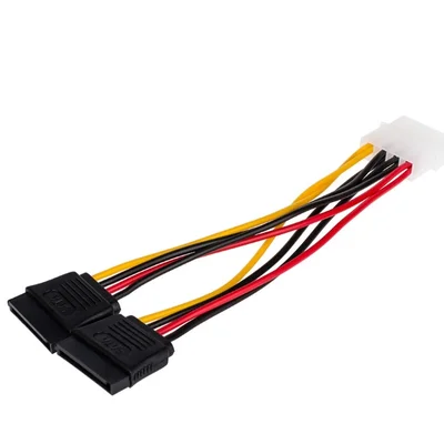 Кабель живлення Atcom (16148) Molex-2Sata, 0.2 м