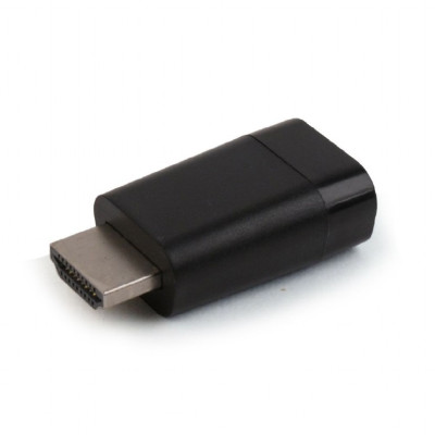 Адаптер Cablexpert HDMI - VGA (M/F), Black (A-HDMI-VGA-001)